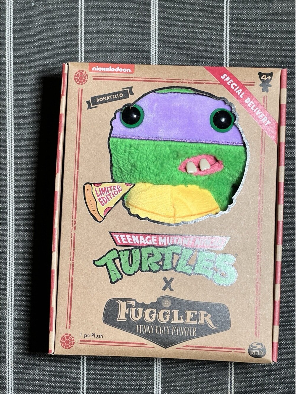 Fuggler DONATELLO TMNT Limited Edition Funny Ugly Monster ~ Brand New